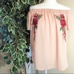 4/$20 - Live 4 Truth Blush Pink Off the Shoulder